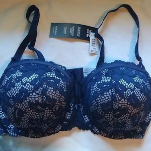 Torrid Push-Up Demi Bra 36D